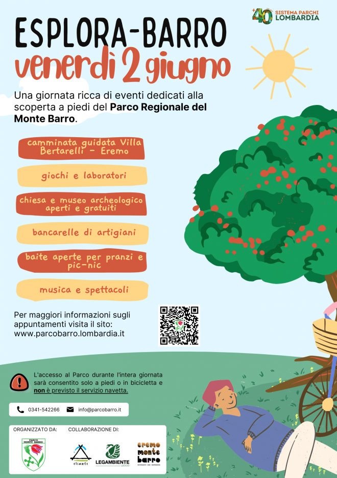 Venerdì 2 giugno tutti al Parco per EsploraBarro